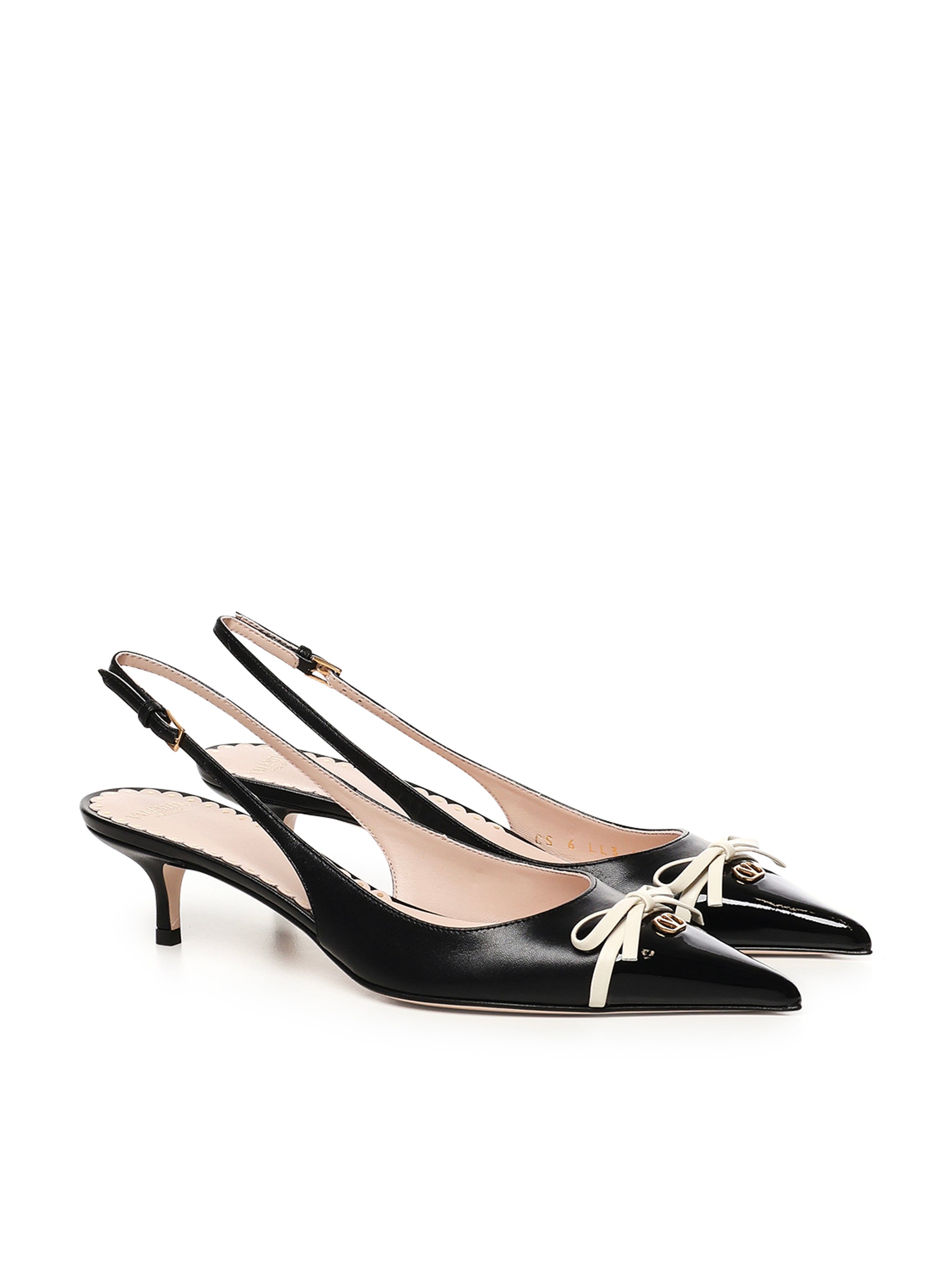Décolleté Slingback Bow in vernice 6W2S0LL3 DAL790 VALENTINO GARAVANI 