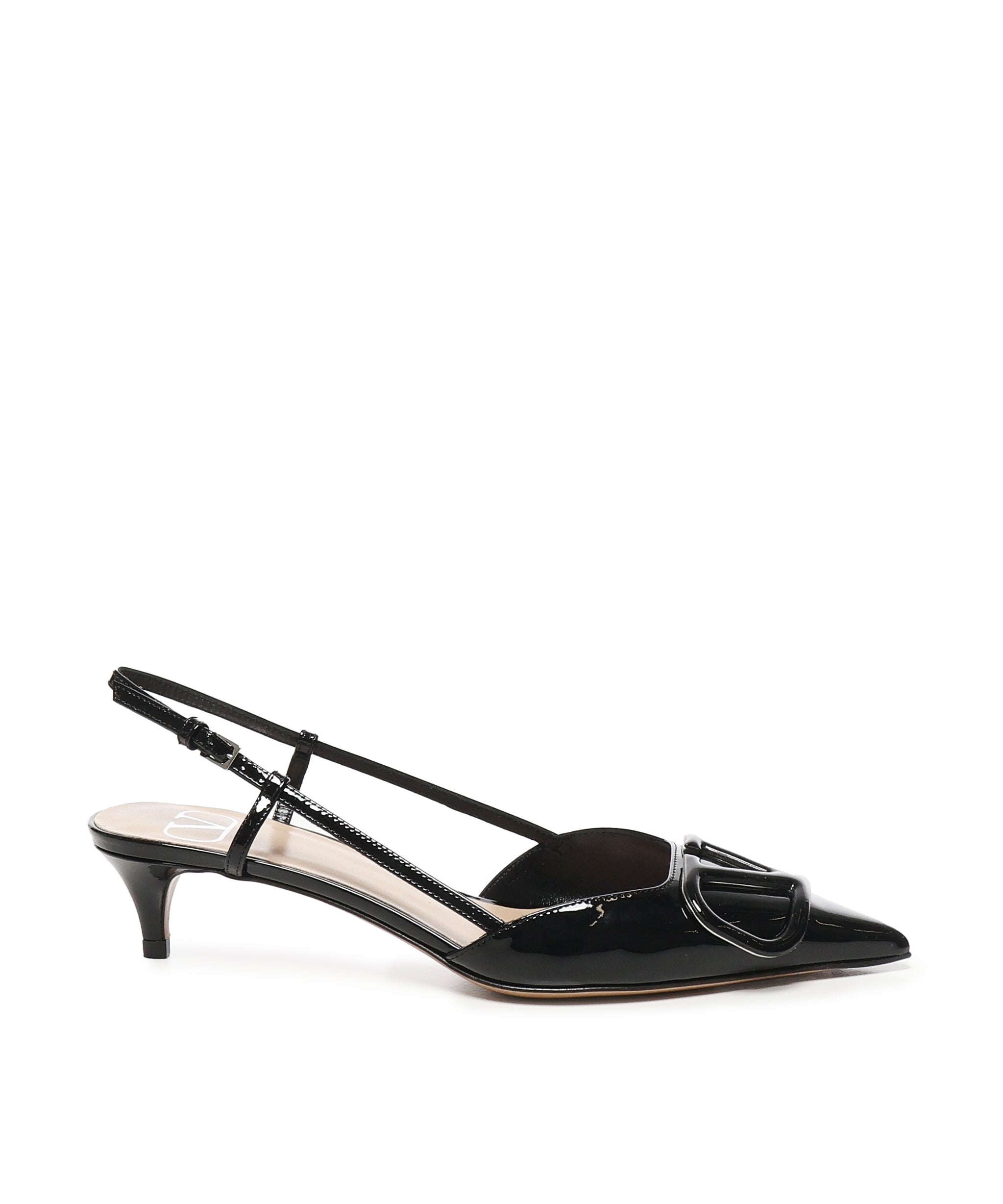 Décolleté Slingback in vernice VLogo Signature 6W2S0Q70 TMK0NO VALENTINO GARAVANI 