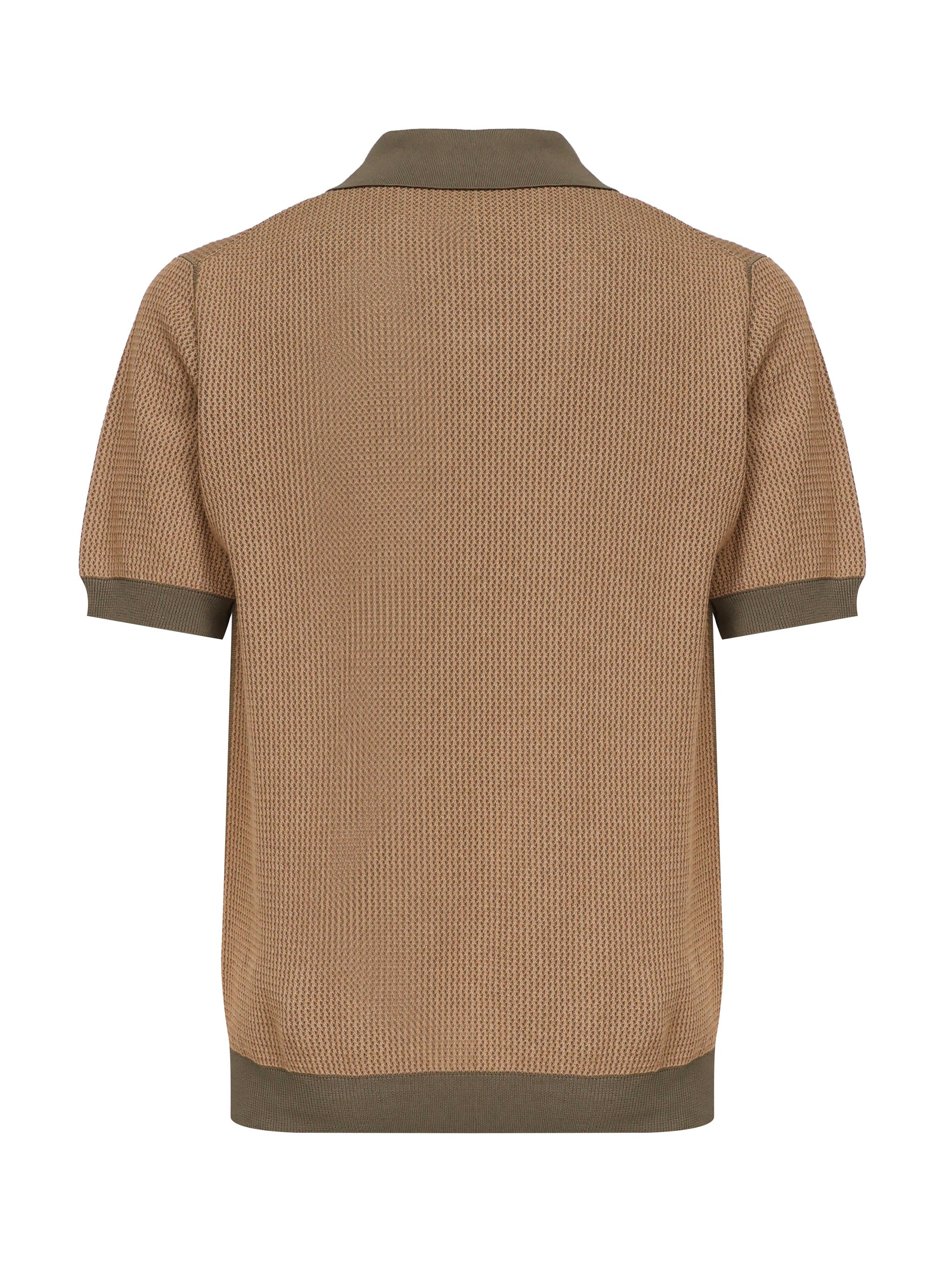 Polo in crêpe di cotone<BR/> 810192 ZN322Z5528 ZANONE 