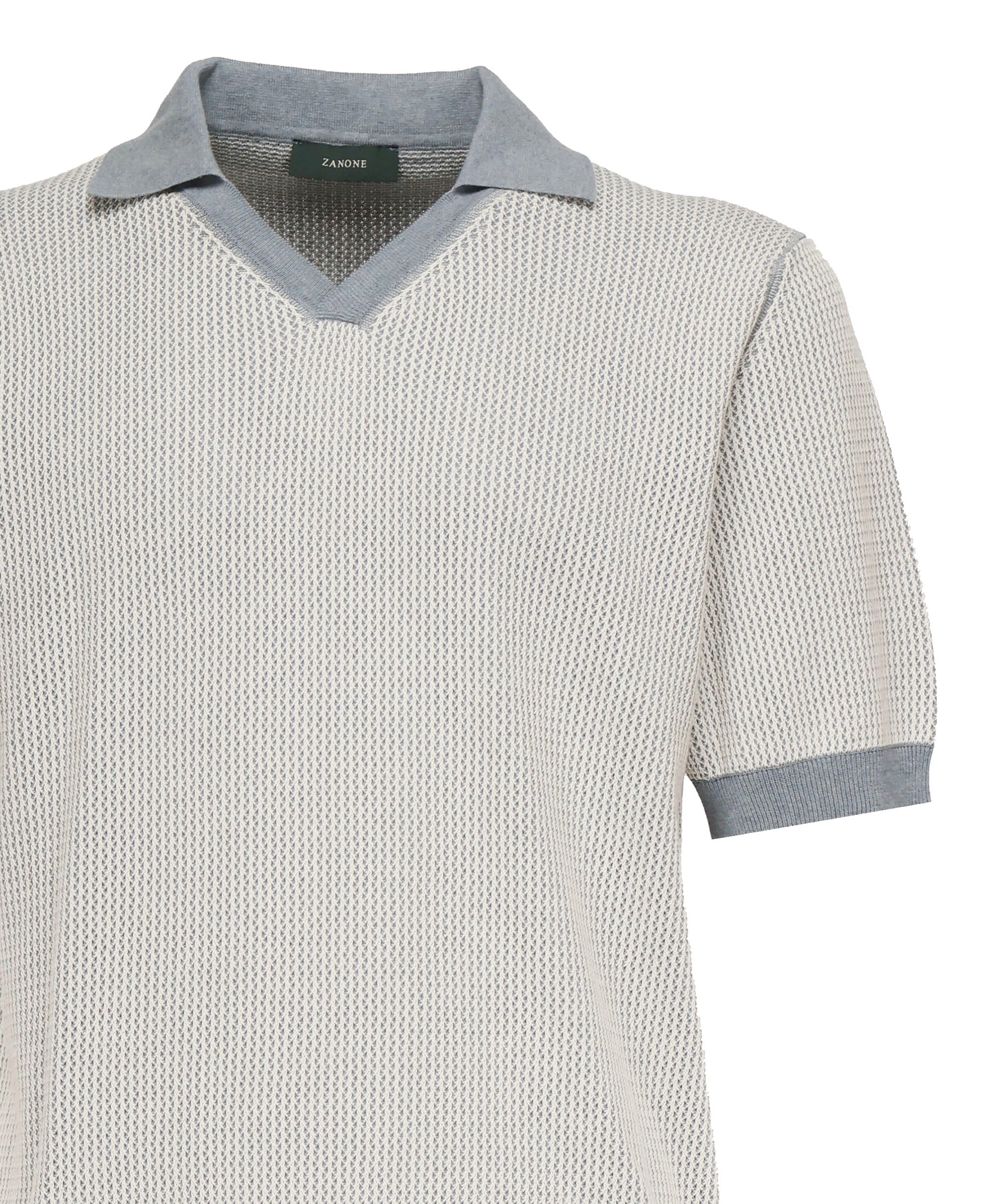 Polo in crêpe di cotone 810192 ZN322Z5530 ZANONE 