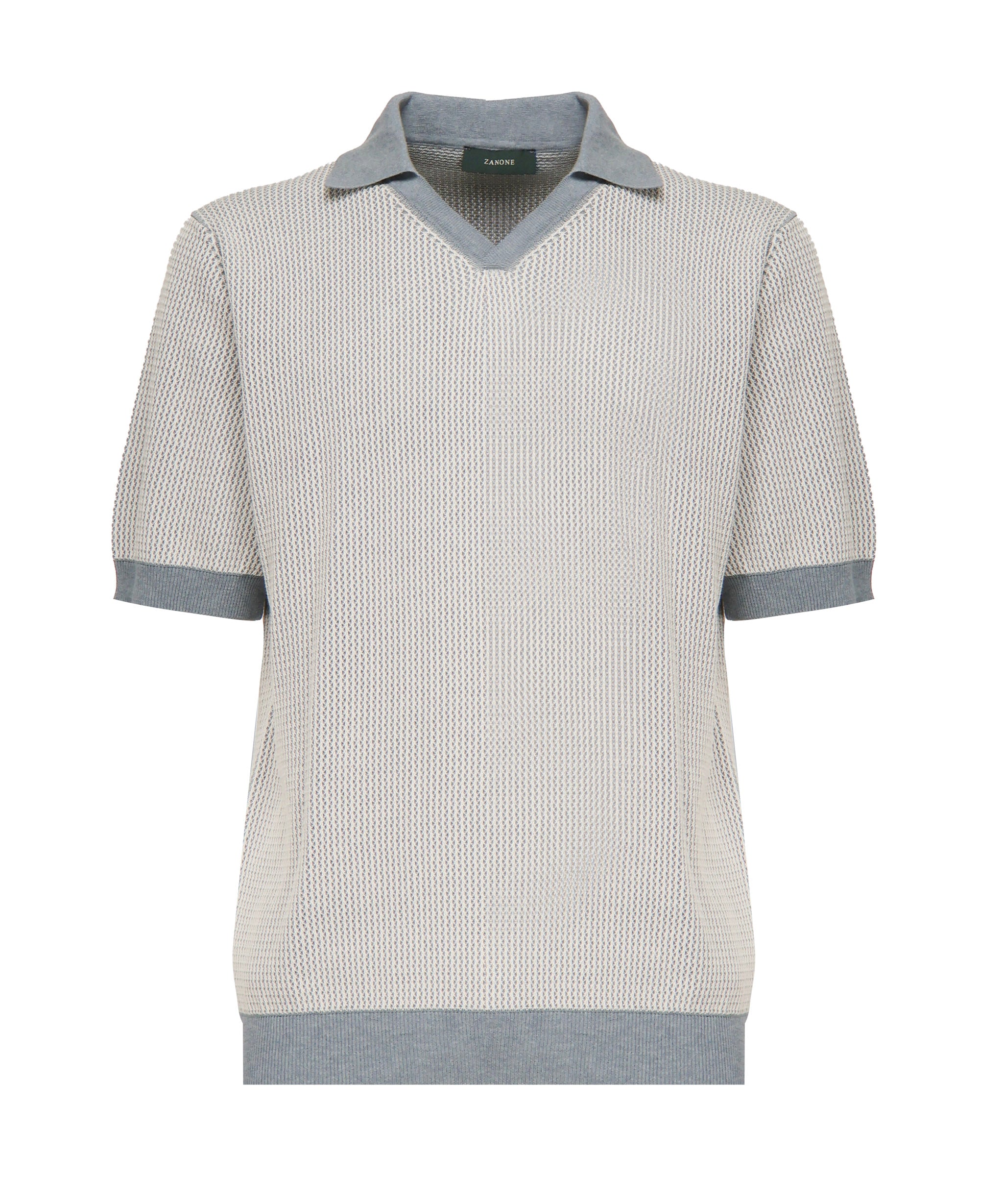 Polo in crêpe di cotone 810192 ZN322Z5530 ZANONE 