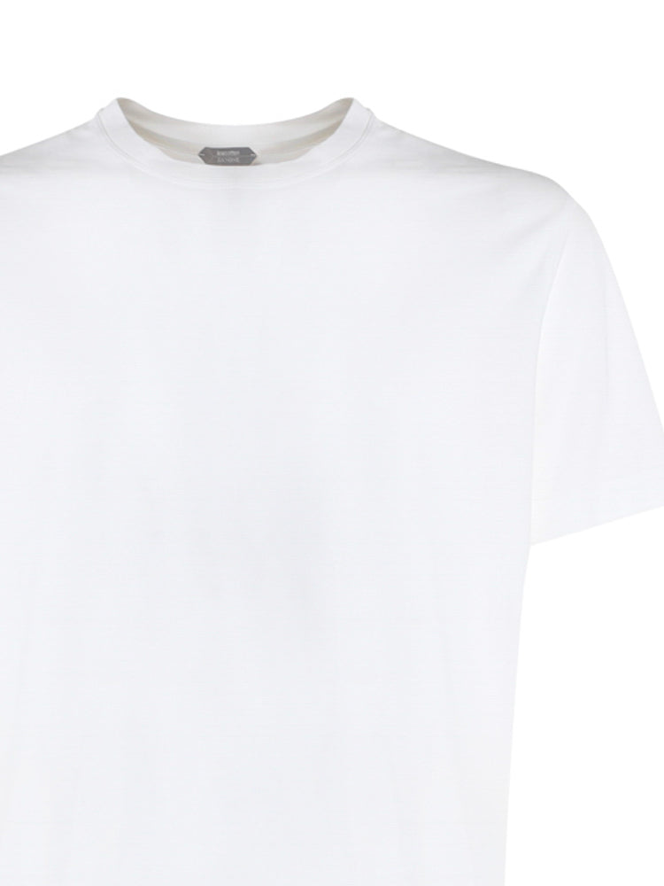 T-shirt in cotone 812597 Z0380Z0001 ZANONE 