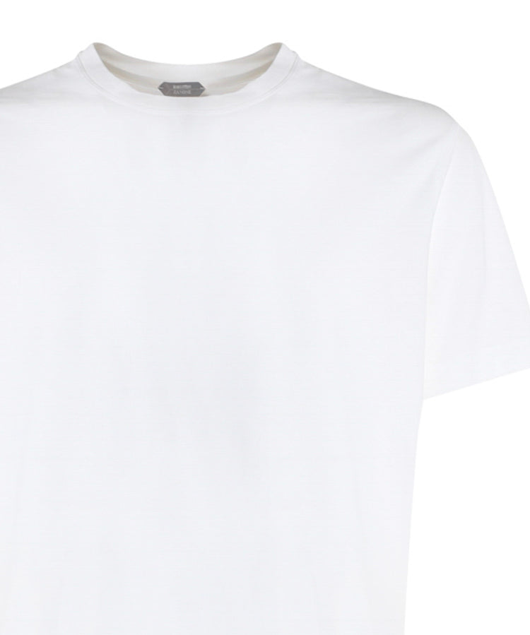 T-shirt in cotone 812597 Z0380Z0001 ZANONE 