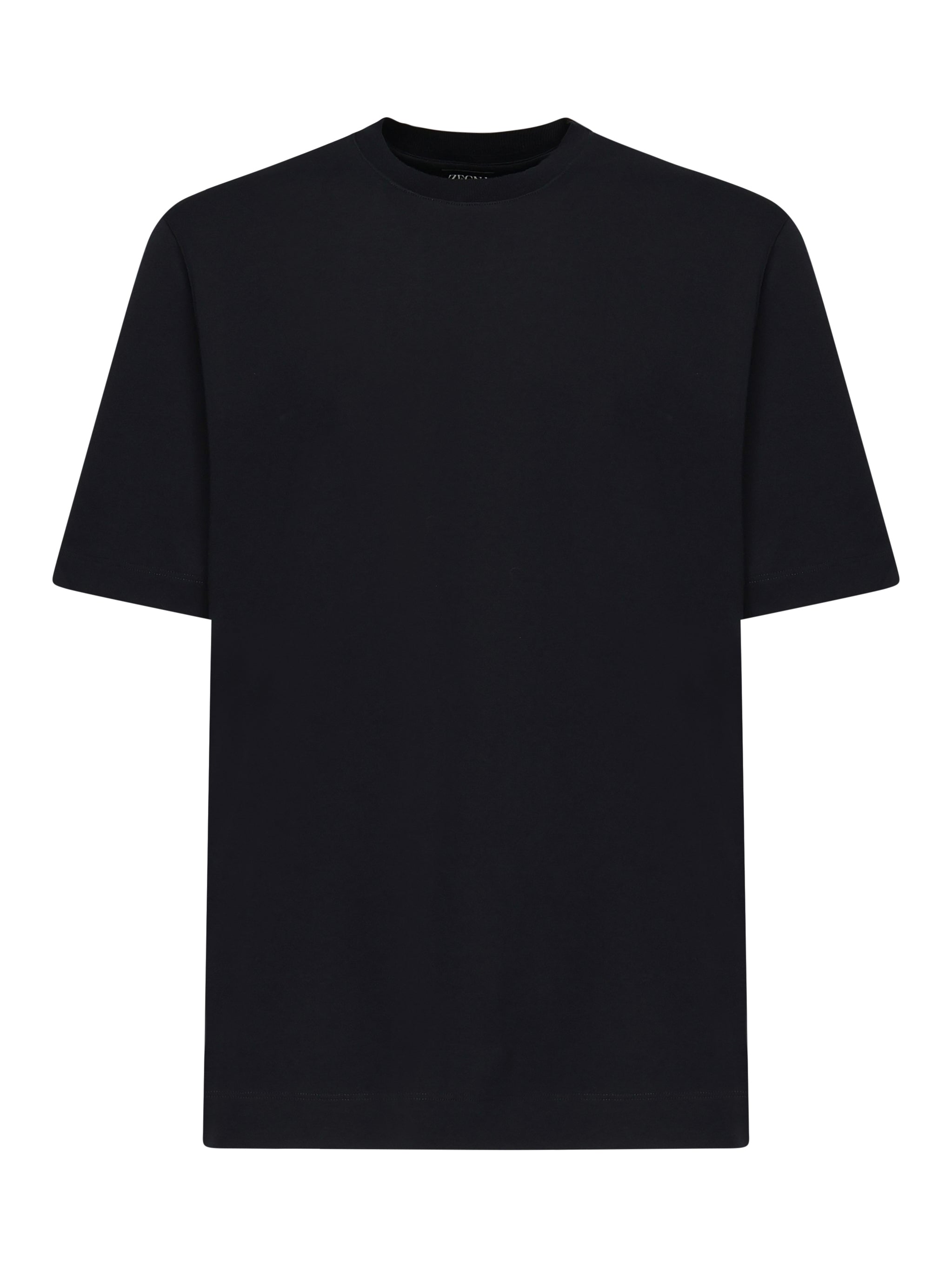 T-shirt in cotone e seta UF366A9 F734B09302 ZEGNA 