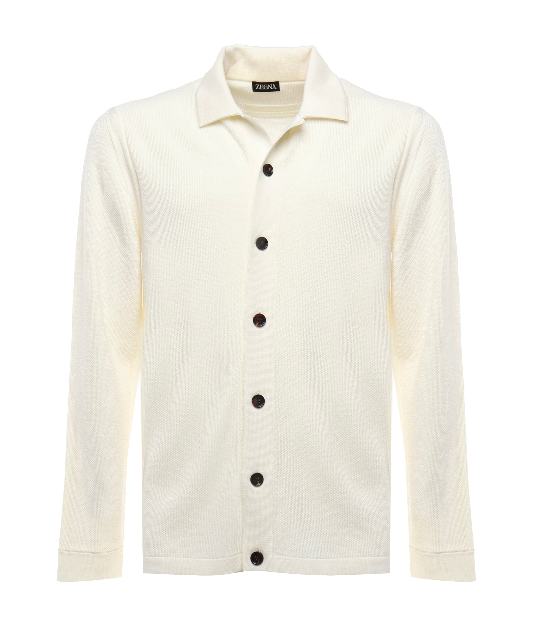 Camicia polo in lana<BR/> UFM23A9 FCT145N01105 ZEGNA 