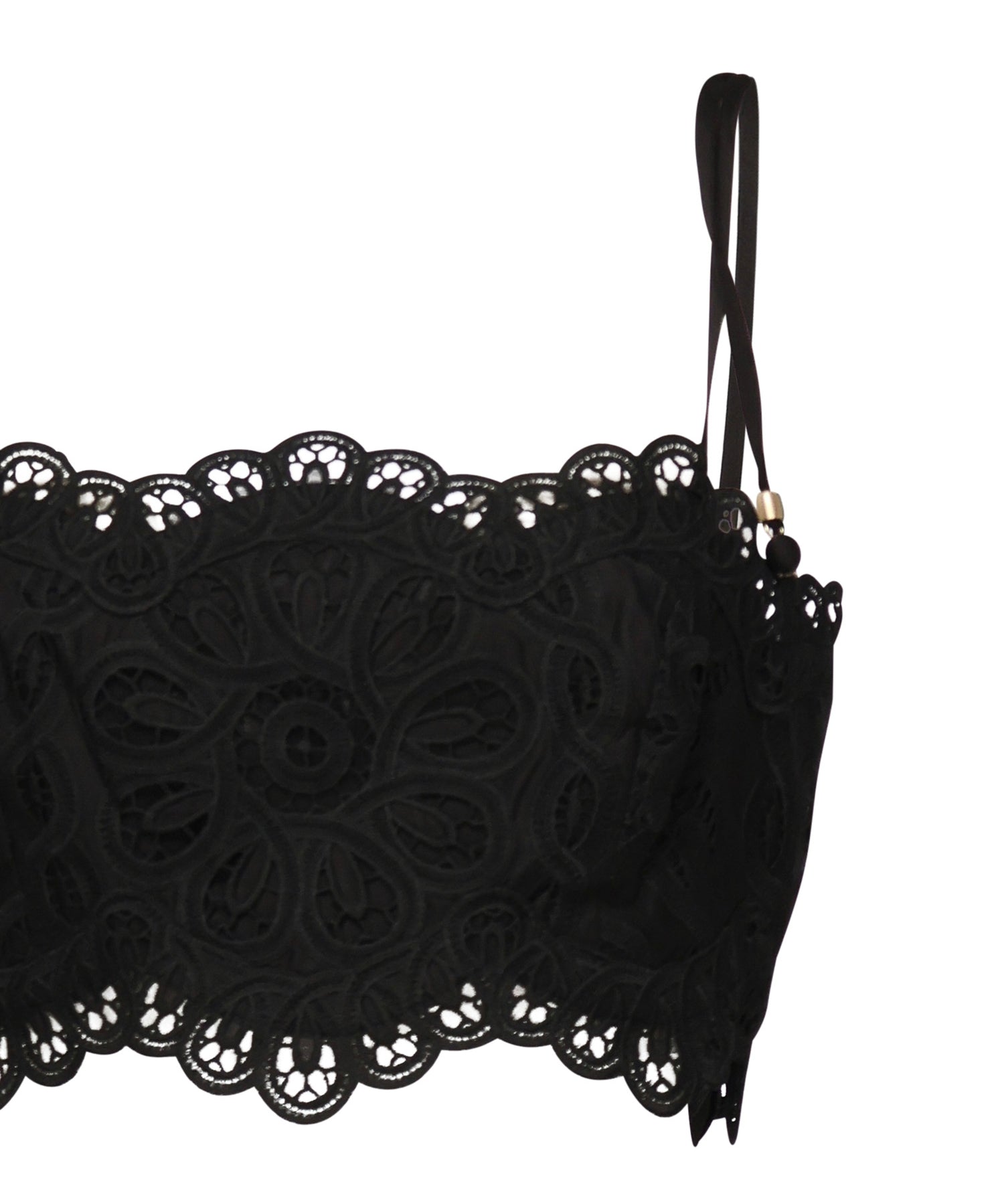 Top Rhiannon con ricamo 4245TSS251 BLK ZIMMERMANN 