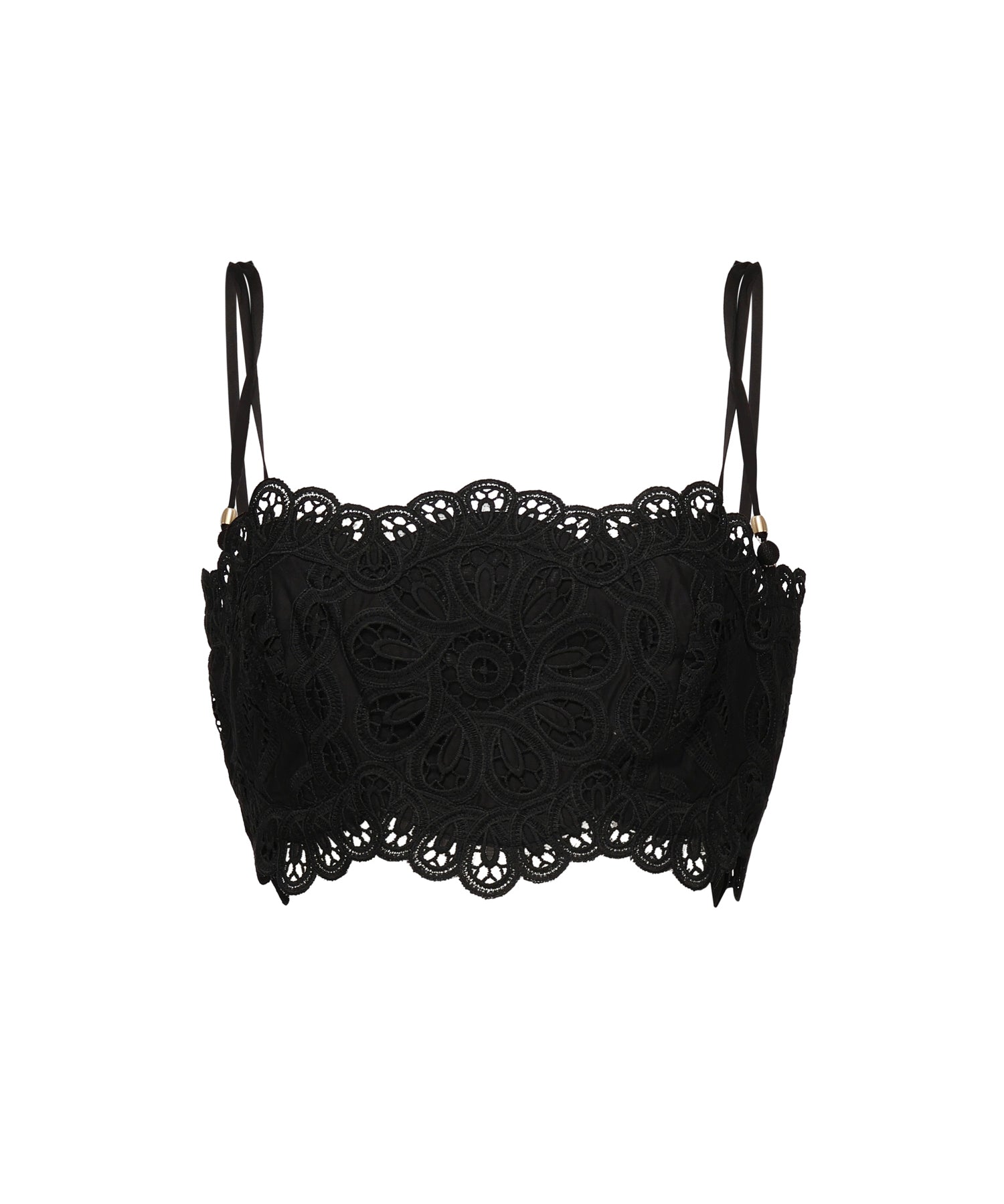 Top Rhiannon con ricamo 4245TSS251 BLK ZIMMERMANN 