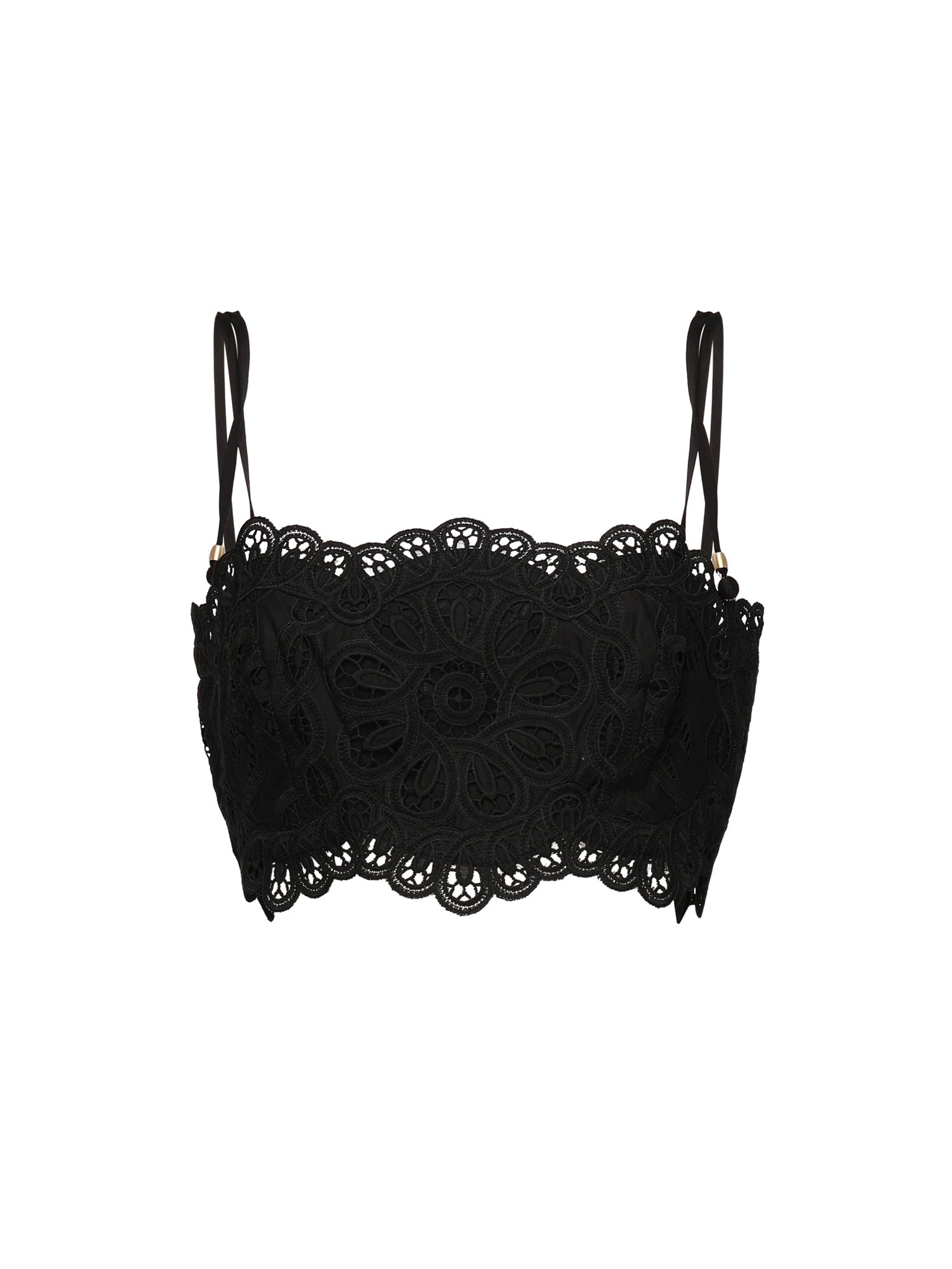 Top Rhiannon con ricamo 4245TSS251 BLK ZIMMERMANN 