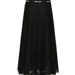 Gonna midi Rhiannon con ricamo 4248SSS251 BLK ZIMMERMANN 