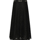 Gonna midi Rhiannon con ricamo 4248SSS251 BLK ZIMMERMANN 