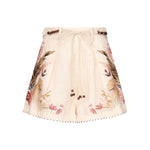 Shorts Ascension in lino 4557ASS253 CRMPLMFLO ZIMMERMANN 