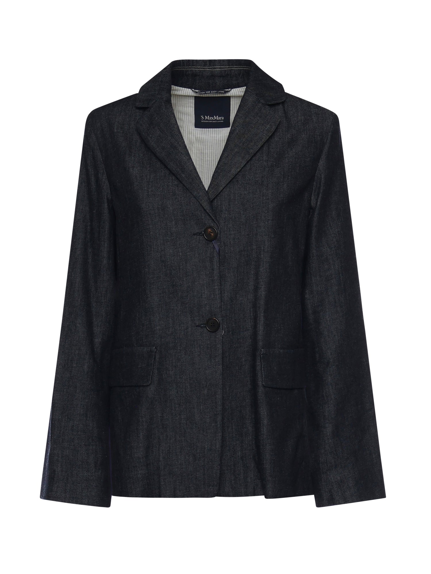 Giacca monopetto in denim stretch 2619041141600 001 'S MAX MARA 