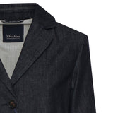 Giacca monopetto in denim stretch 2619041141600 001 'S MAX MARA 