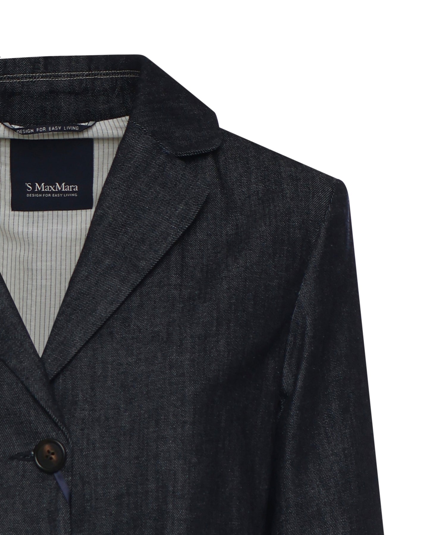Giacca monopetto in denim stretch 2619041141600 001 'S MAX MARA 