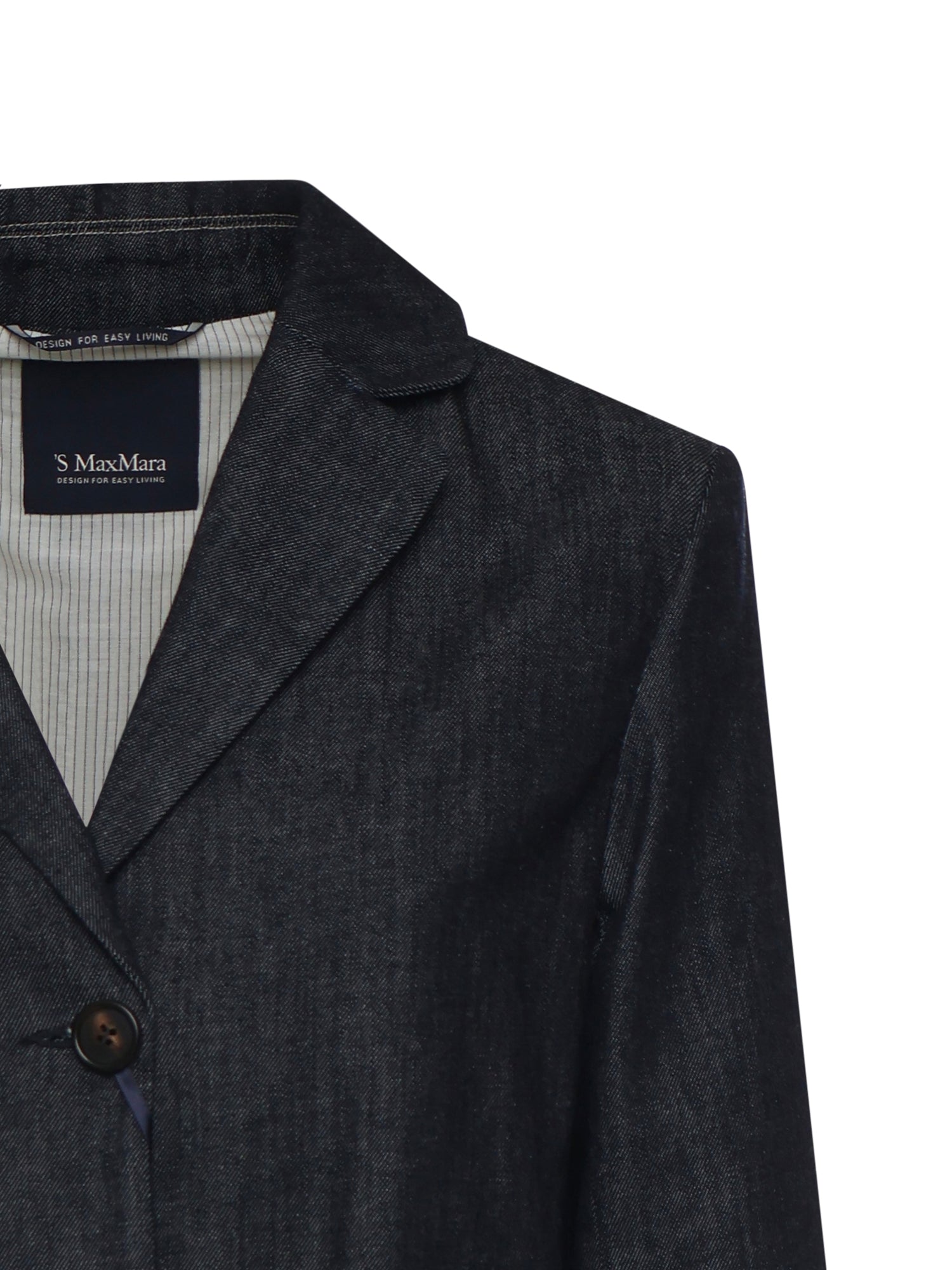Giacca monopetto in denim stretch 2619041141600 001 'S MAX MARA 