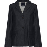 Giacca monopetto in denim stretch 2619041141600 001 'S MAX MARA 