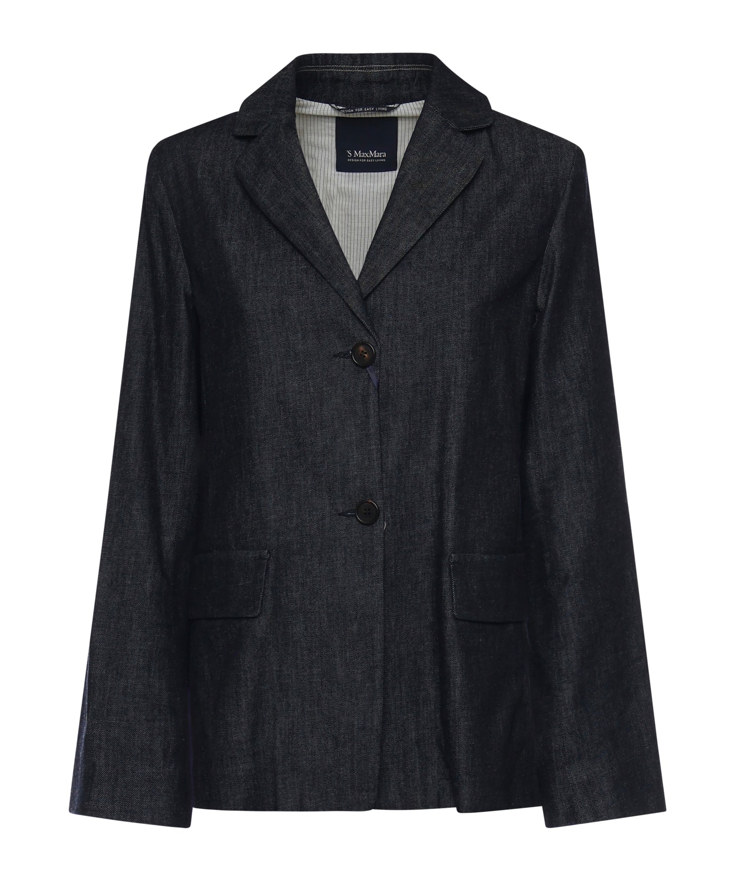 Giacca monopetto in denim stretch 2619041141600 001 'S MAX MARA 