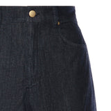 Jeans dritti in denim di cotone 2619181041600 001 'S MAX MARA 