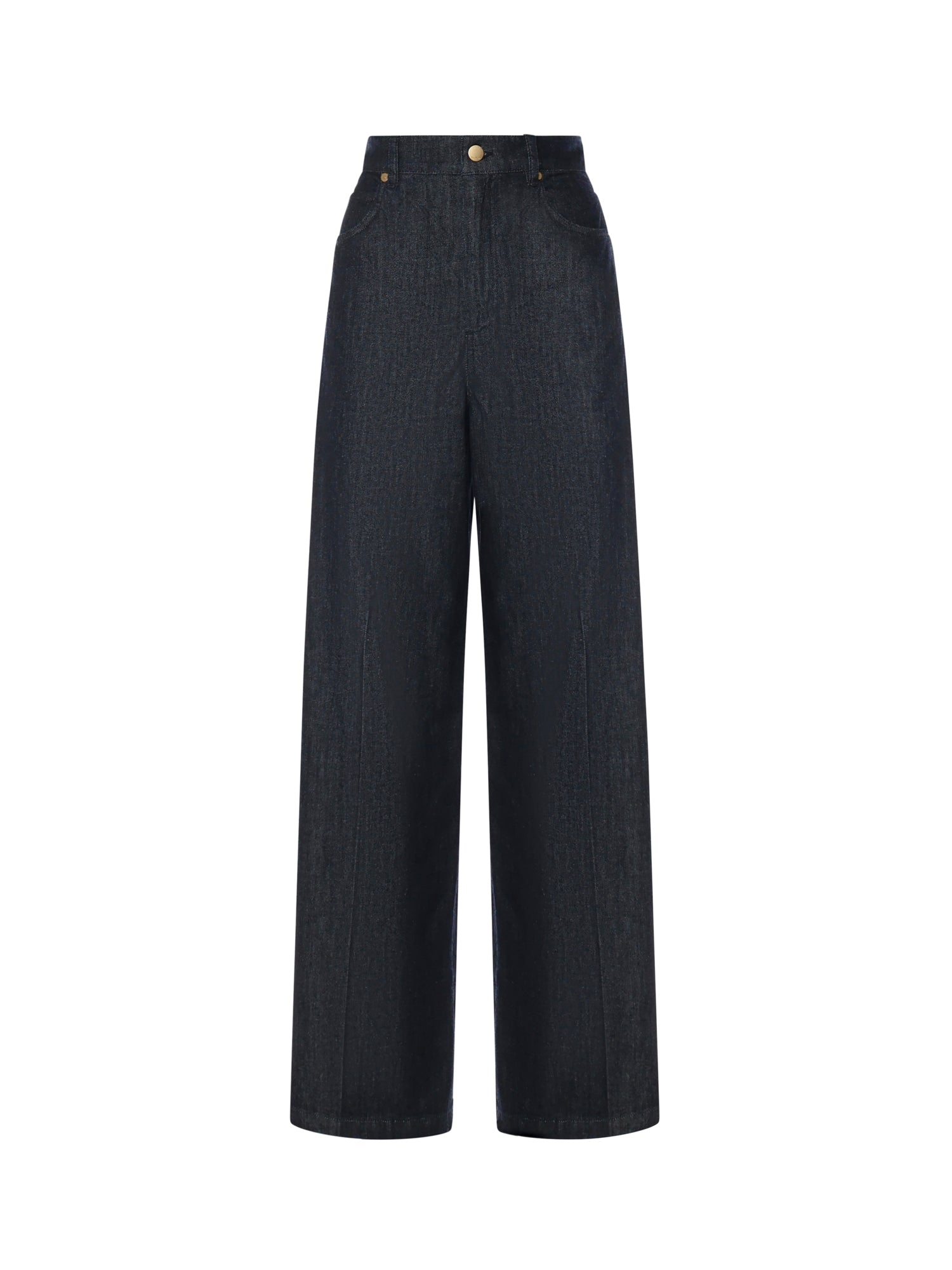 Jeans dritti in denim di cotone 2619181041600 001 'S MAX MARA 