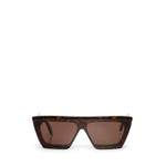 Occhiali da sole rettangolari in acetato AA0104S002  ALAIA 