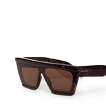 Occhiali da sole rettangolari in acetato AA0104S002  ALAIA 