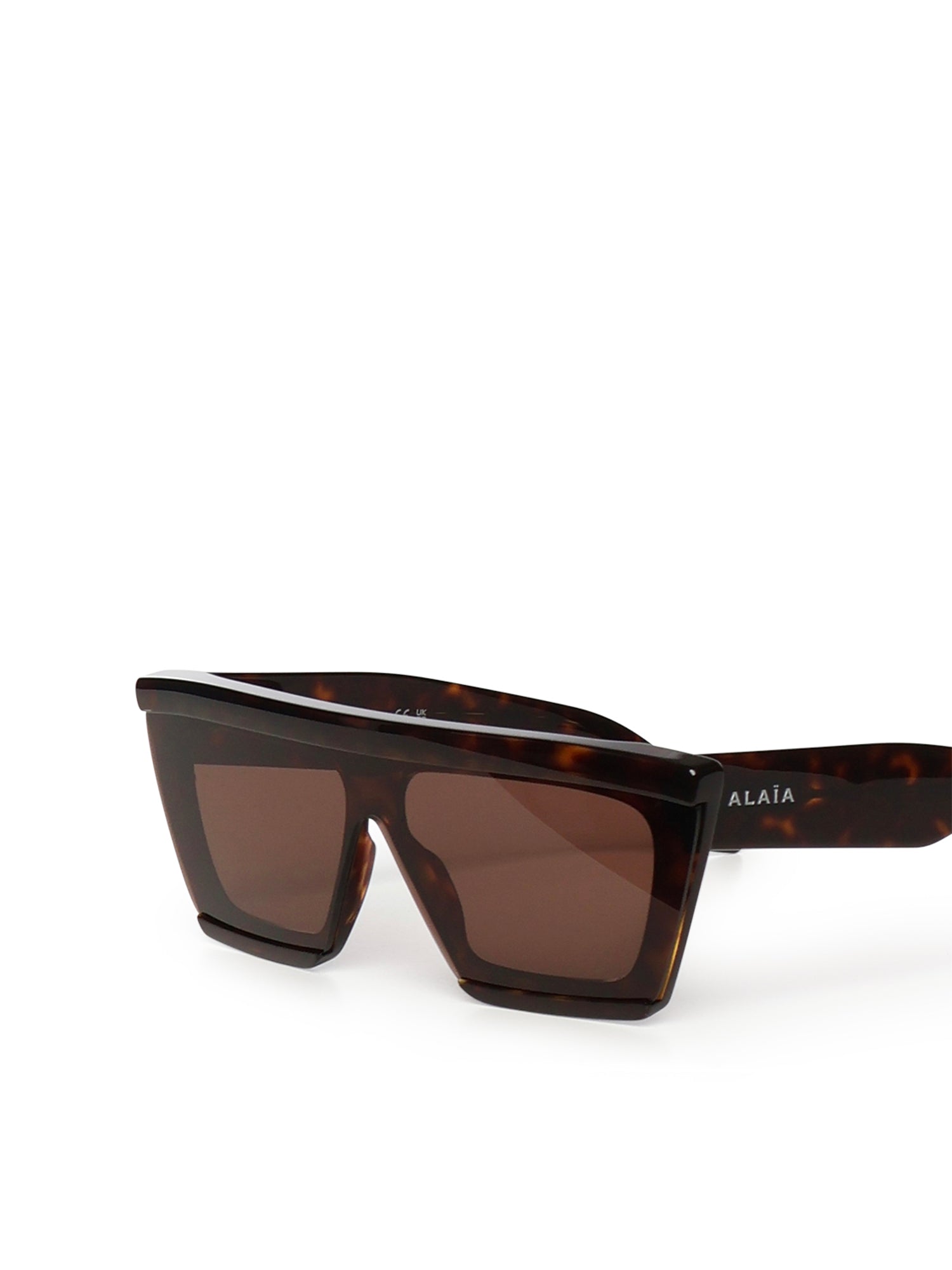 Occhiali da sole rettangolari in acetato AA0104S002  ALAIA 