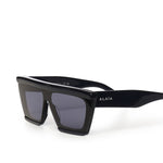 Occhiali da sole rettangolari in acetato AA0104S004  ALAIA 