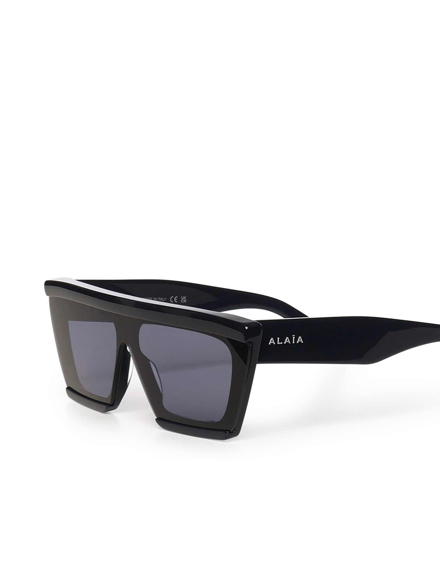 Occhiali da sole rettangolari in acetato AA0104S004  ALAIA 