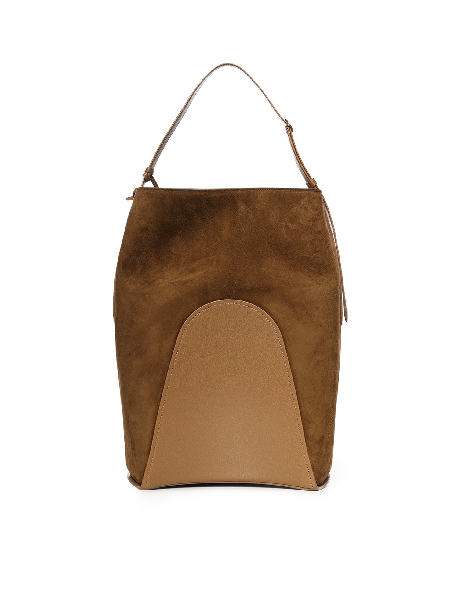 Secchiello Hip Large in suede AA1L6006CA577 A47 ALAIA 