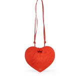 Borsa a tracolla Le Cœur in pelle e suede AA1P003CA577 A50 ALAIA 