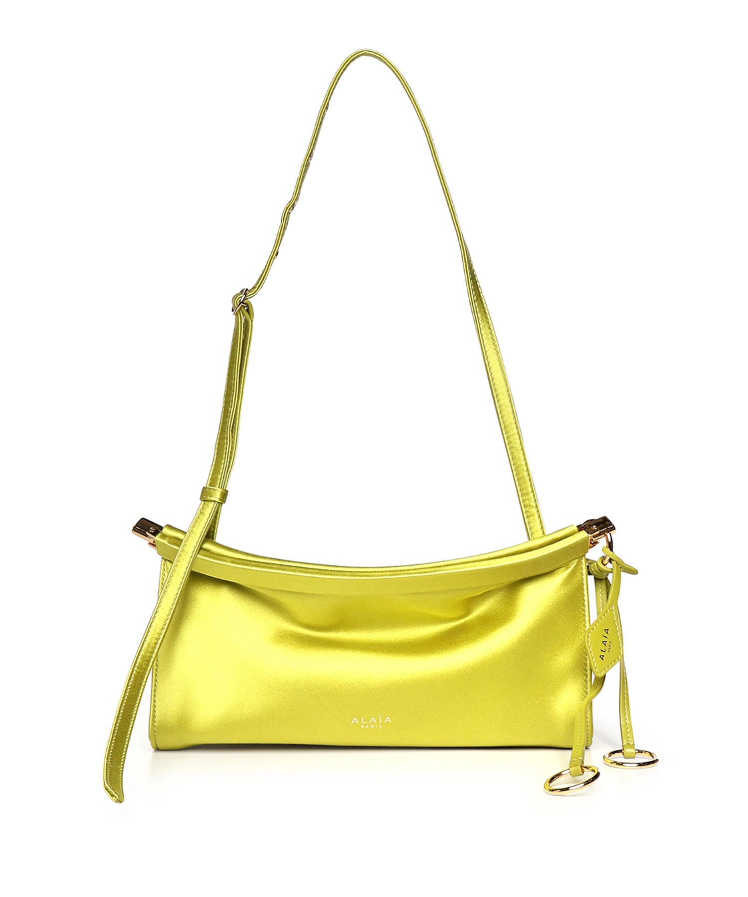 Borsa a spalla Le Click East West piccola in satin AA1S01426A024 244 ALAIA 
