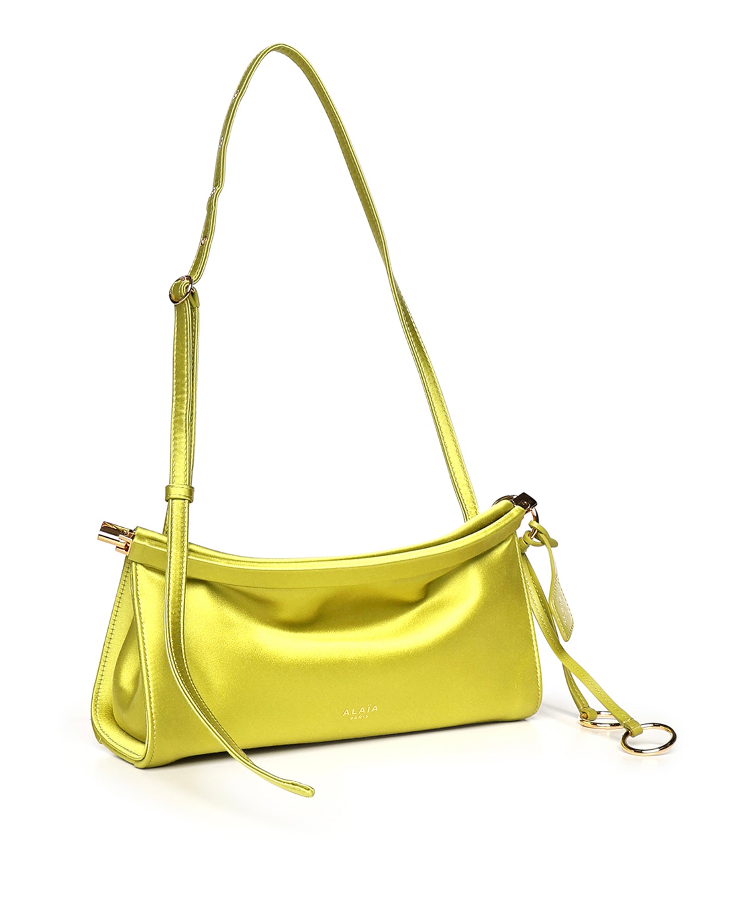 Borsa a spalla Le Click East West piccola in satin AA1S01426A024 244 ALAIA 