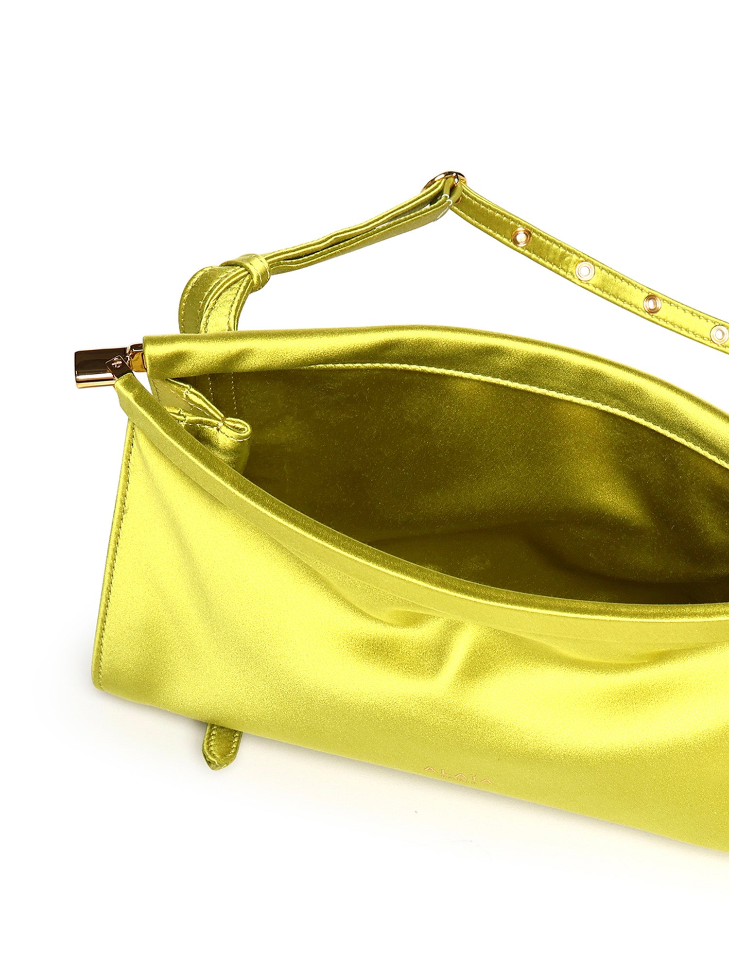 Borsa a spalla Le Click East West piccola in satin AA1S01426A024 244 ALAIA 