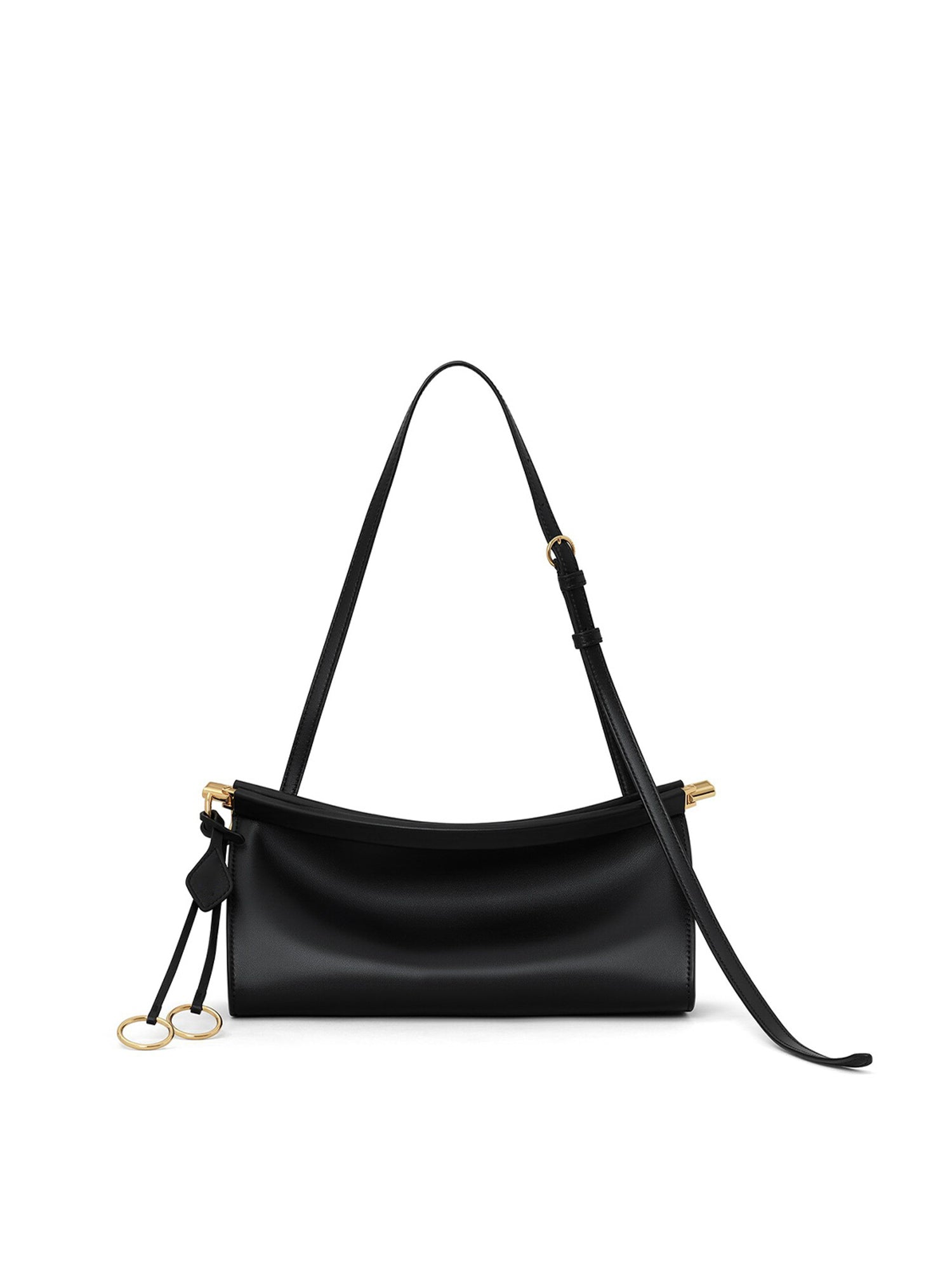 Borsa Le Click East West in pelle AA1S01426CA332 999 ALAIA 