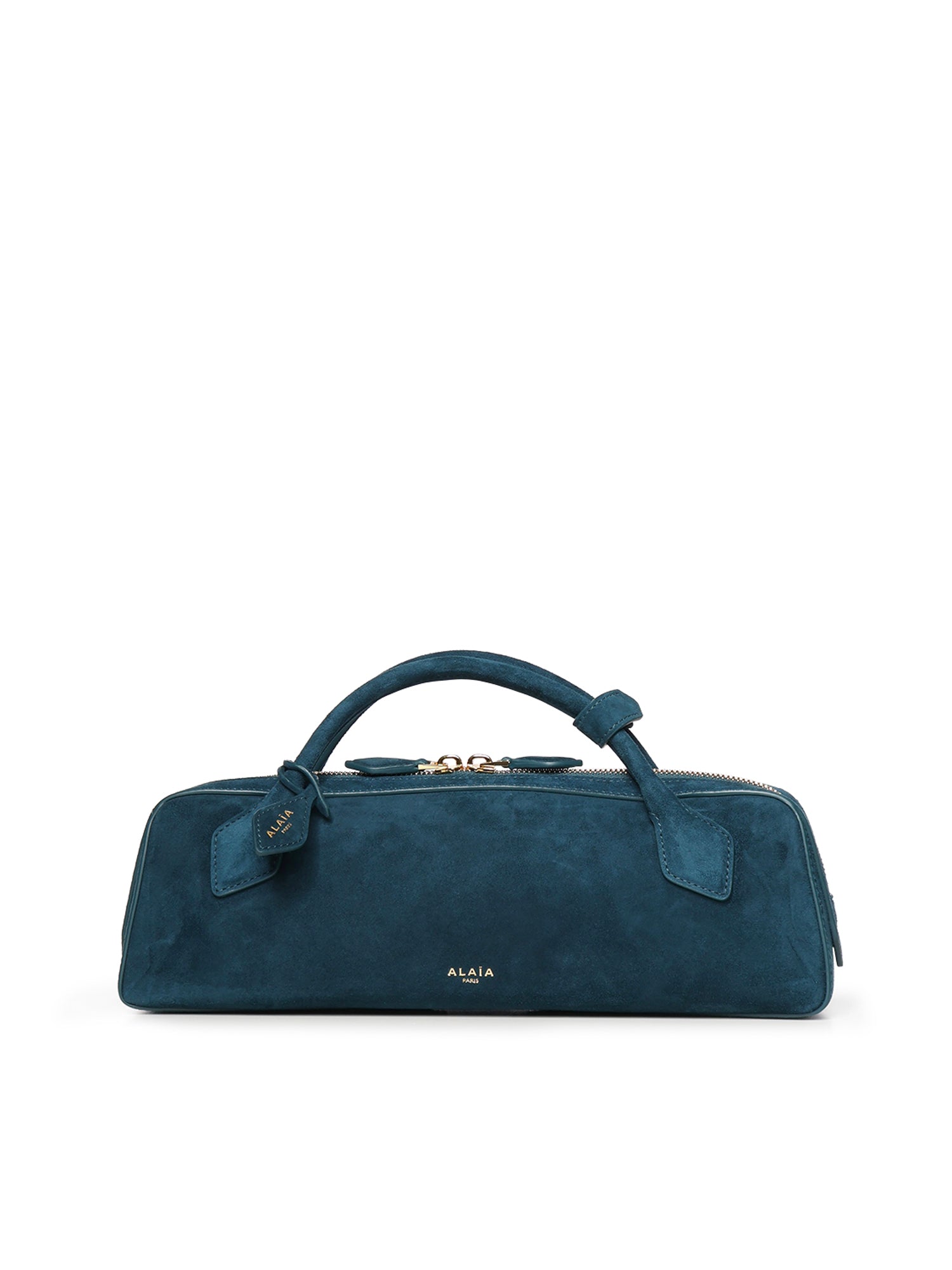 Pochette Le Teckel in pelle scamosciata AA1S06026CA328 A53 ALAIA 