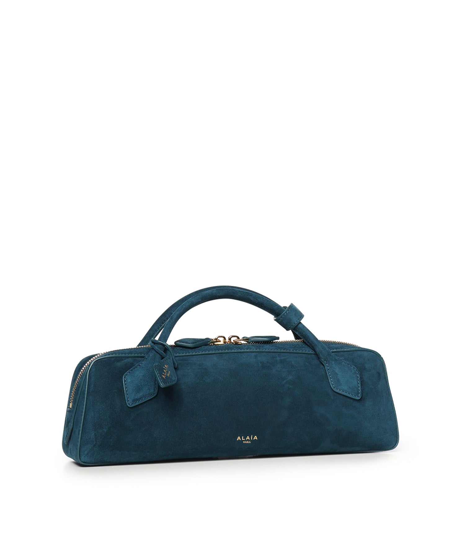 Pochette Le Teckel in pelle scamosciata AA1S06026CA328 A53 ALAIA 