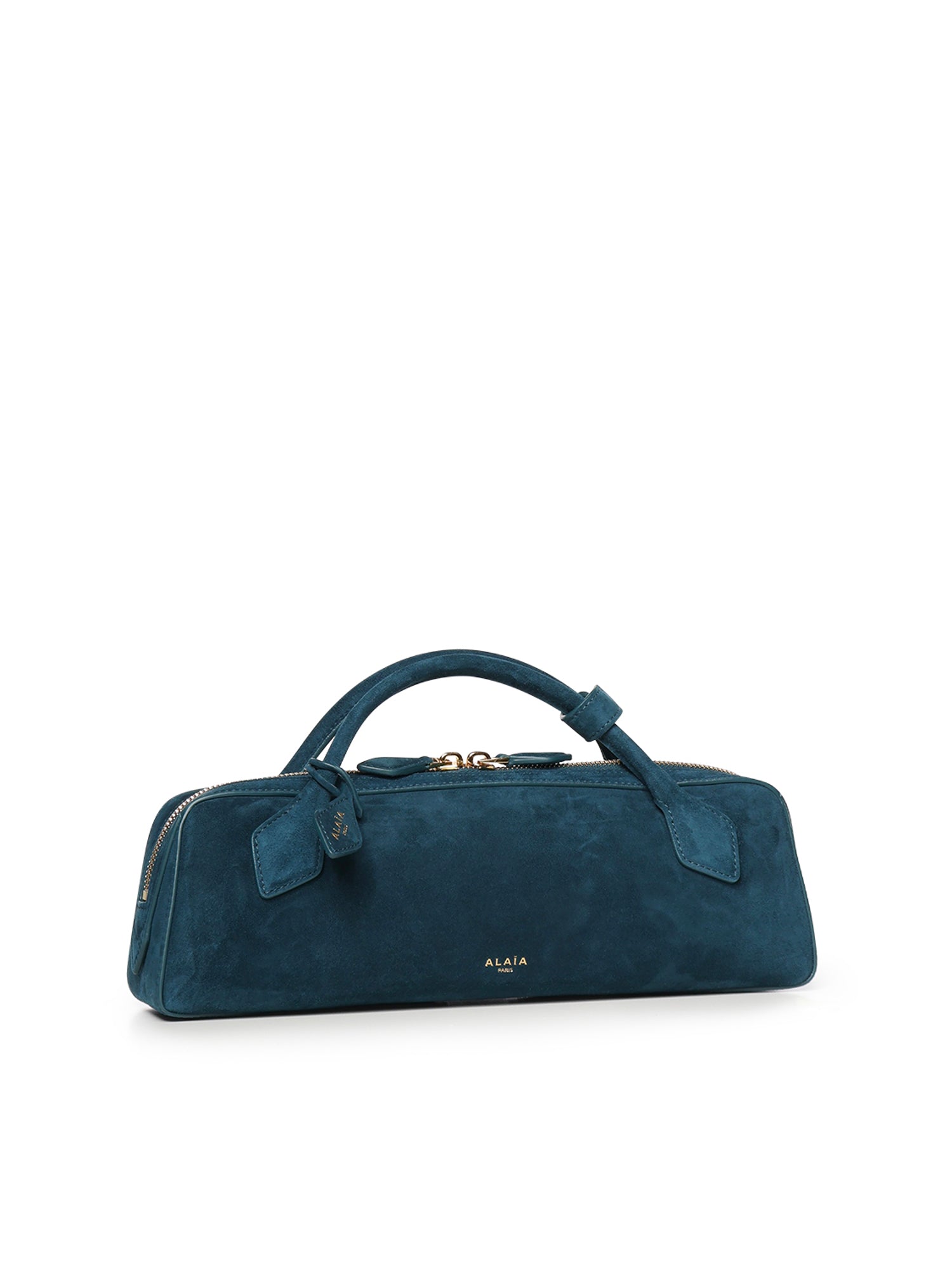 Pochette Le Teckel in pelle scamosciata AA1S06026CA328 A53 ALAIA 