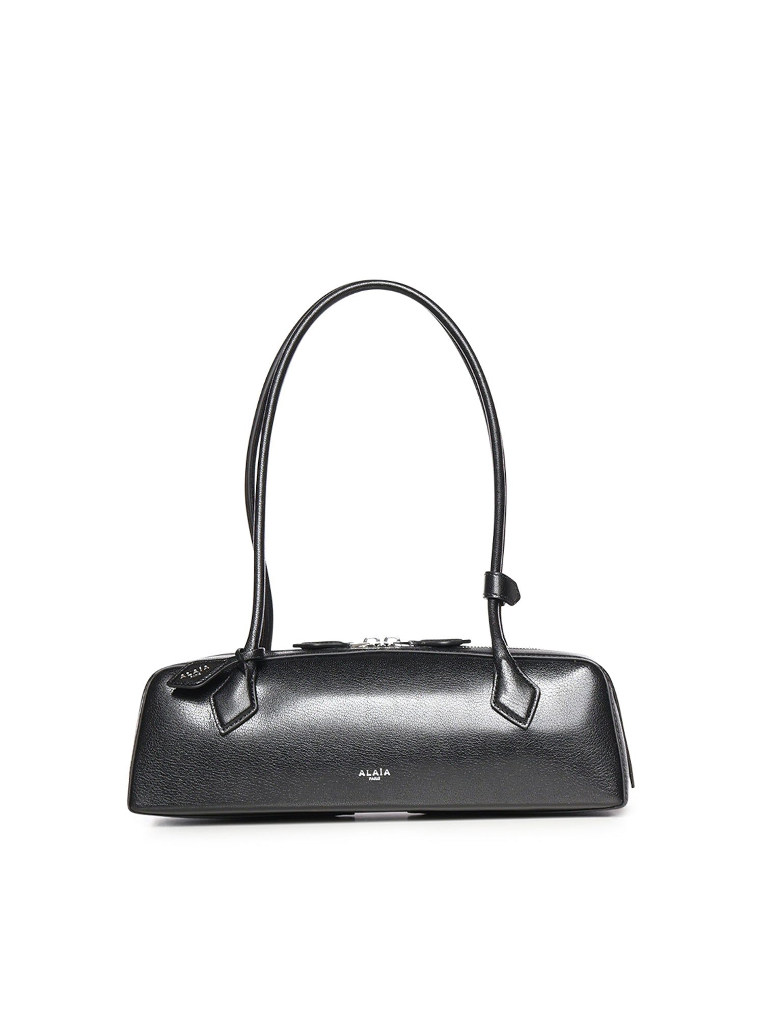 Borsa a spalla Le Teckel medium in pelle AA1S06033CA212 999 ALAIA 