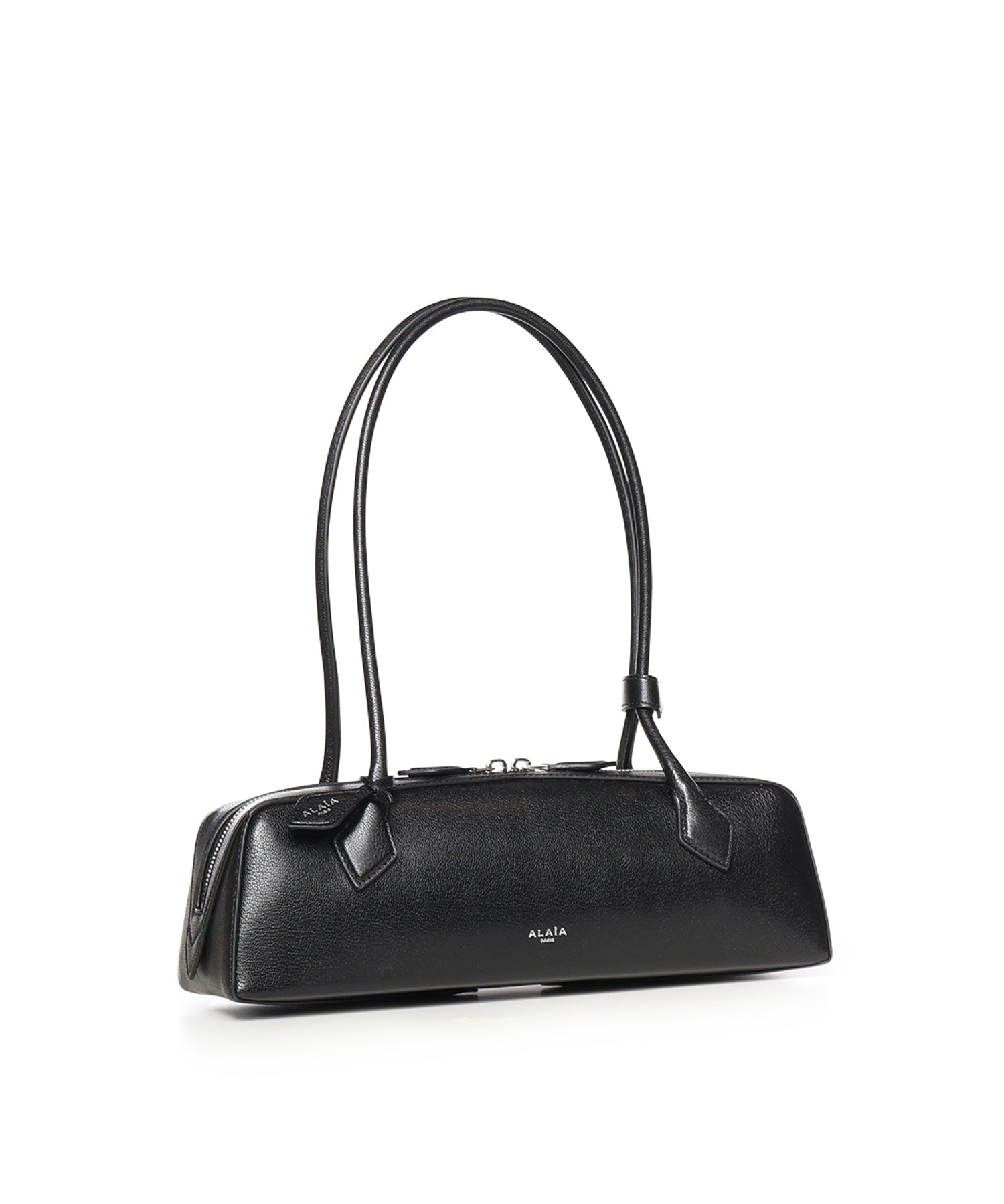 Borsa a spalla Le Teckel medium in pelle AA1S06033CA212 999 ALAIA 