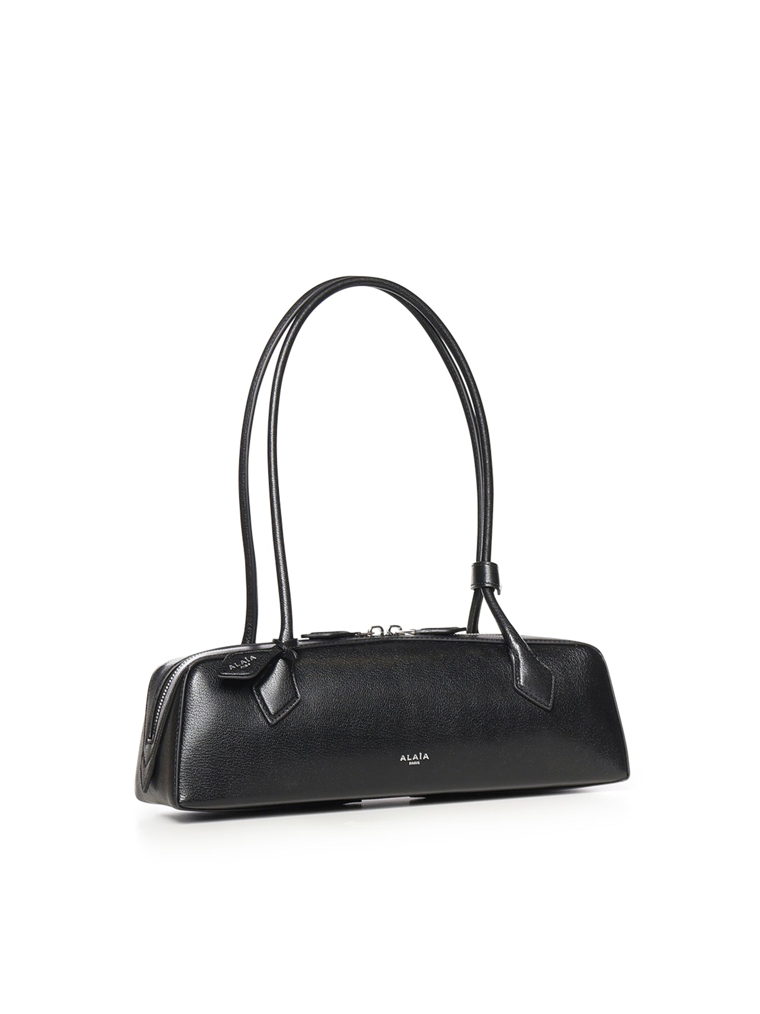 Borsa a spalla Le Teckel medium in pelle AA1S06033CA212 999 ALAIA 