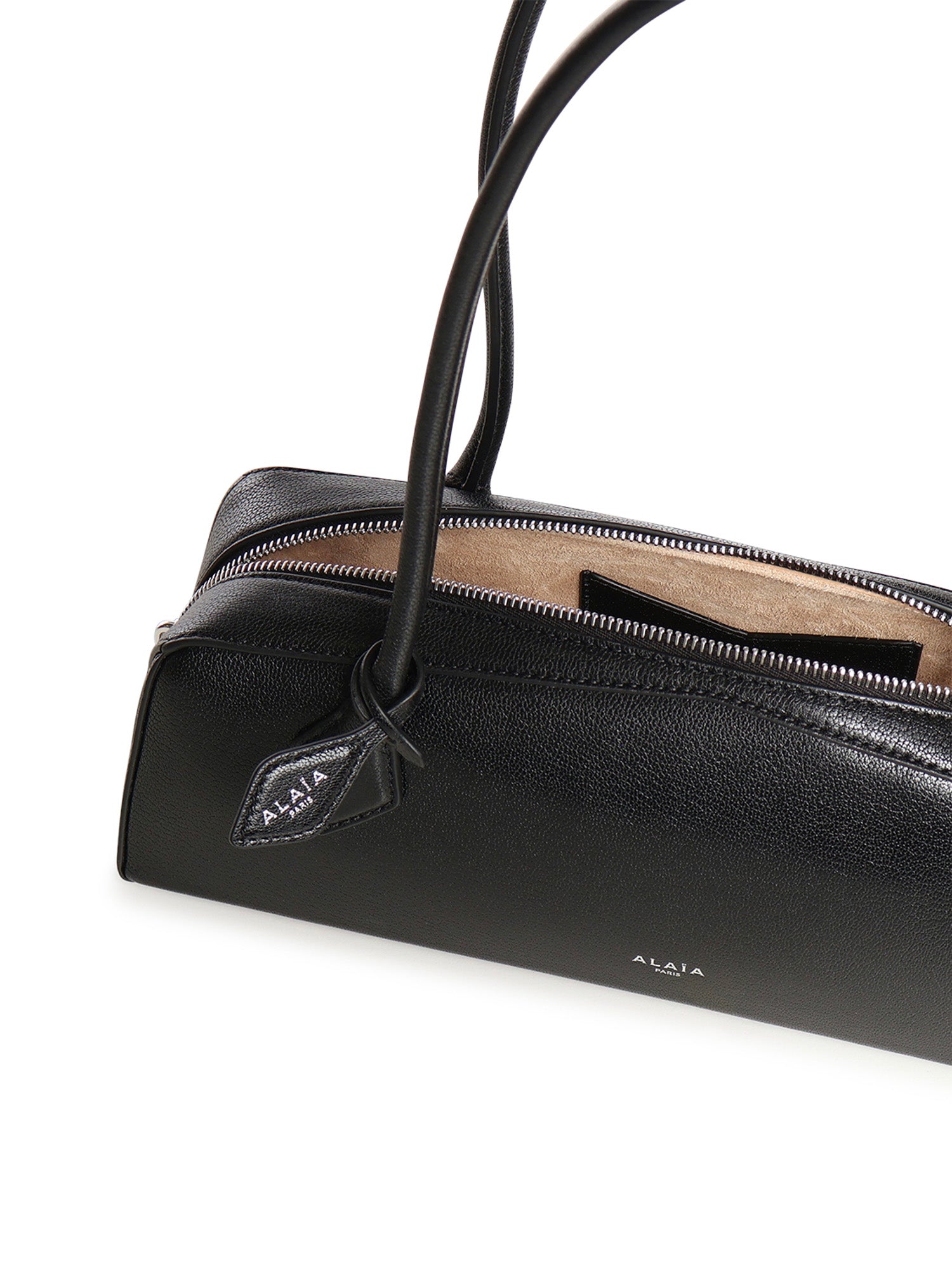 Borsa a spalla Le Teckel medium in pelle AA1S06033CA212 999 ALAIA 