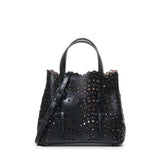 Borsa Mina 20 in pelle di vitello AA1S06720C0A44 999 ALAIA 