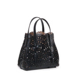 Borsa Mina 20 in pelle di vitello AA1S06720C0A44 999 ALAIA 