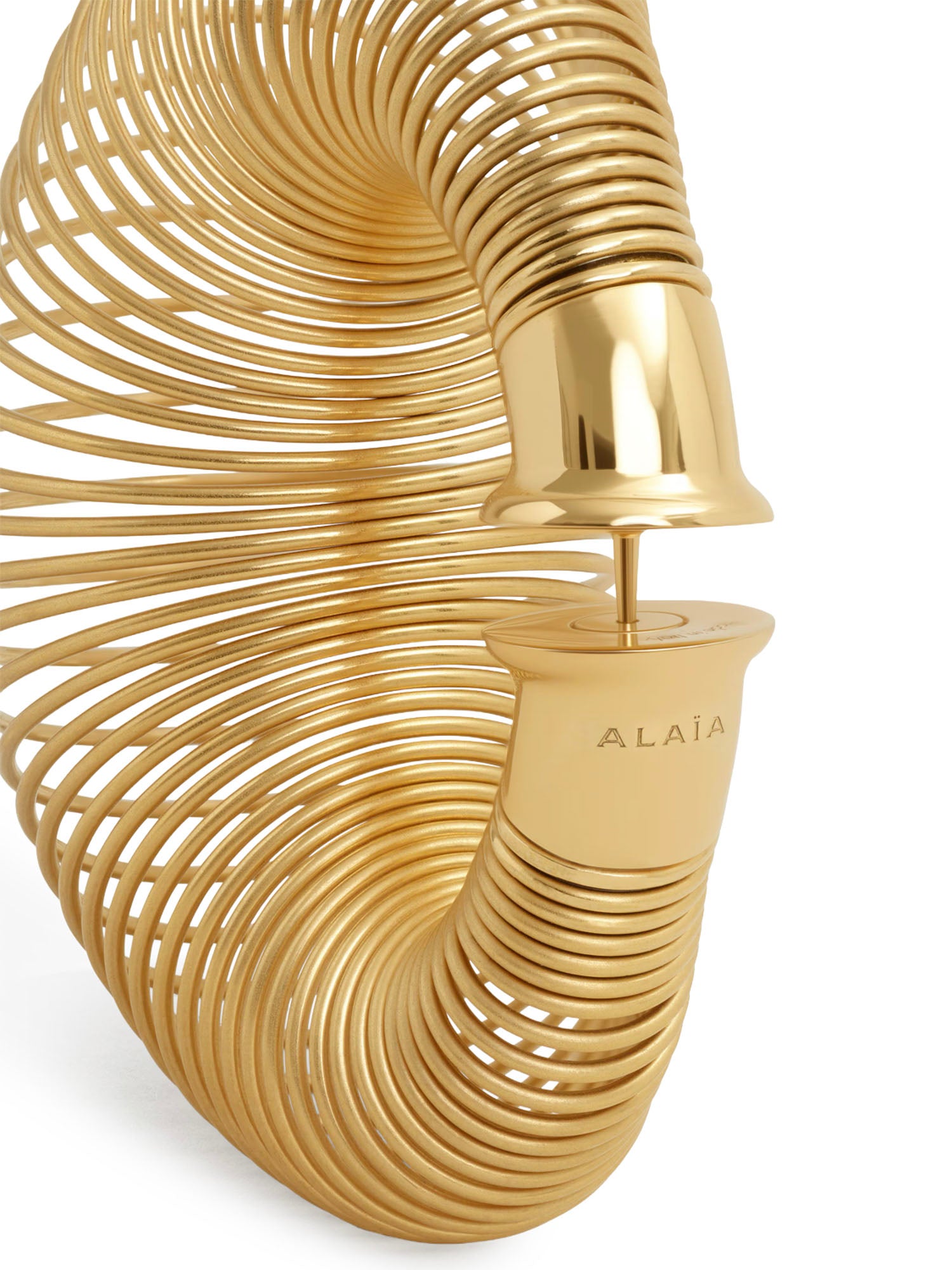 Orecchini a cerchio Spiral AA2B120LA033 220 ALAIA 