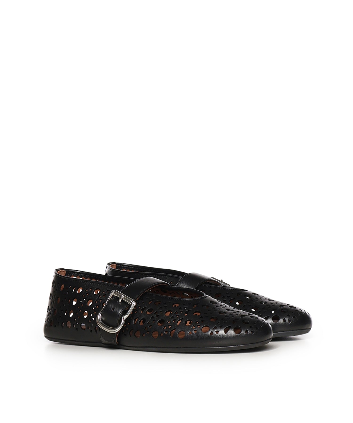Ballerine Vienne in pelle AA3A029CK216 999 ALAIA 