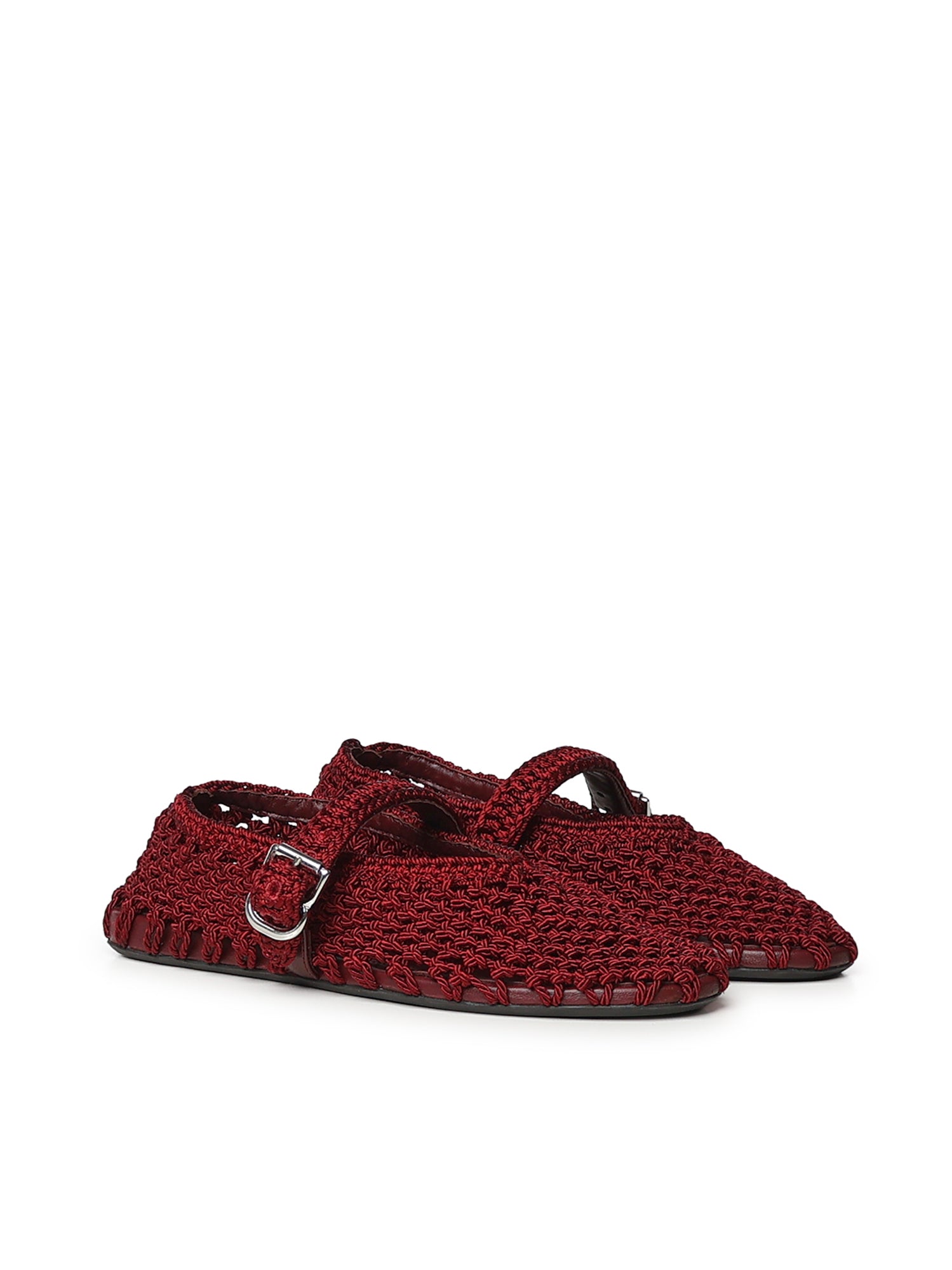 Ballerine flat in cordino di satin AA3A029I202 332 ALAIA 