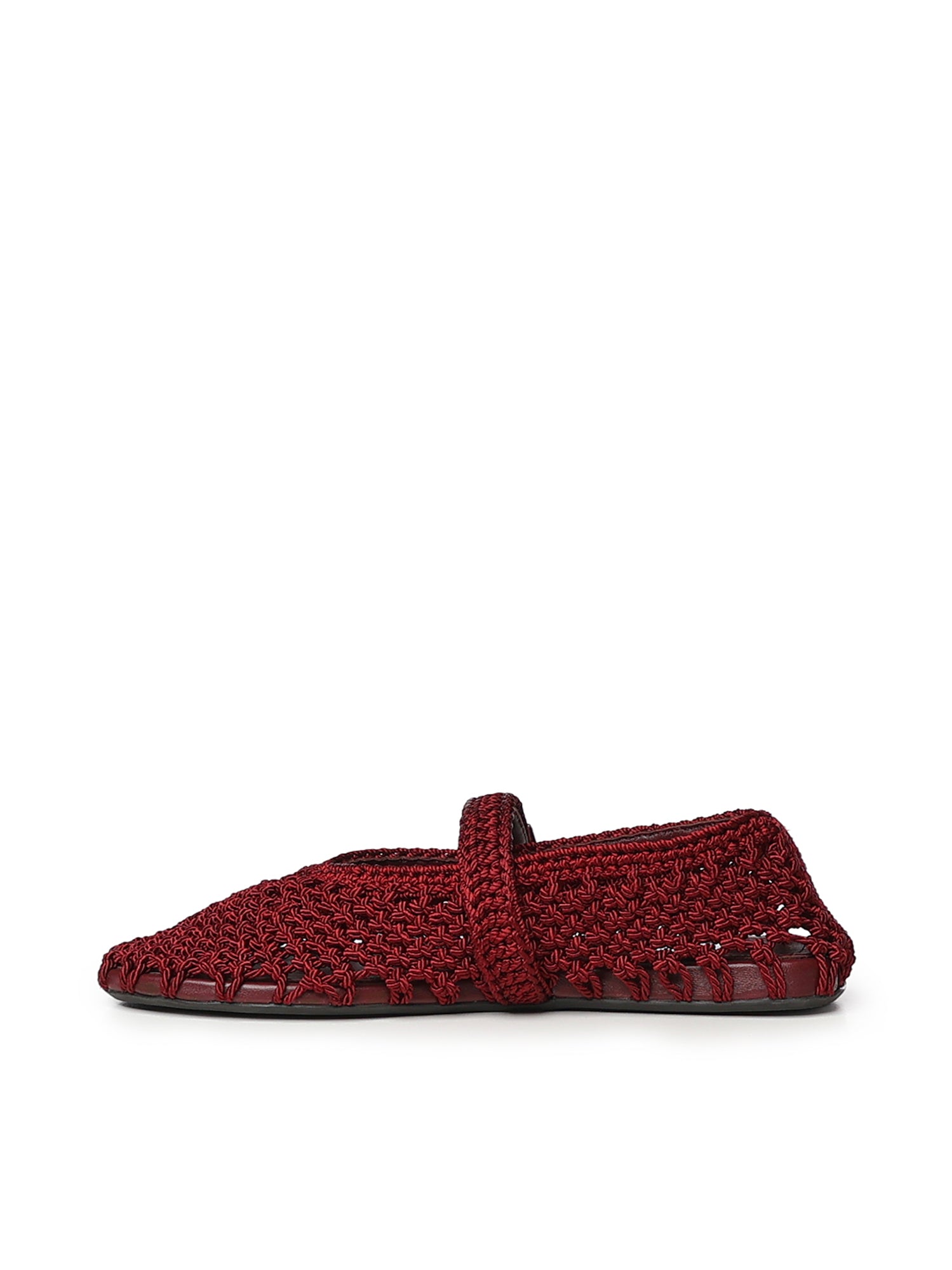 Ballerine flat in cordino di satin AA3A029I202 332 ALAIA 