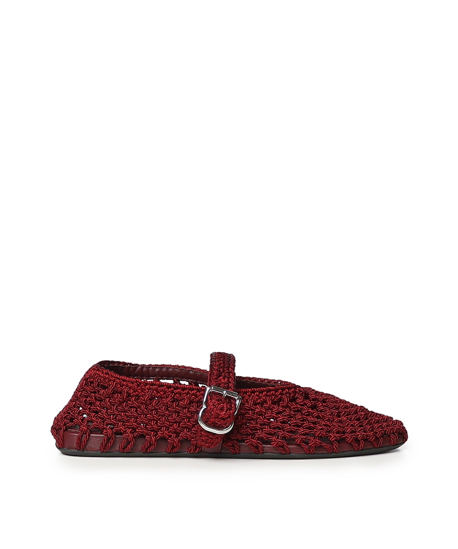 Ballerine flat in cordino di satin AA3A029I202 332 ALAIA 