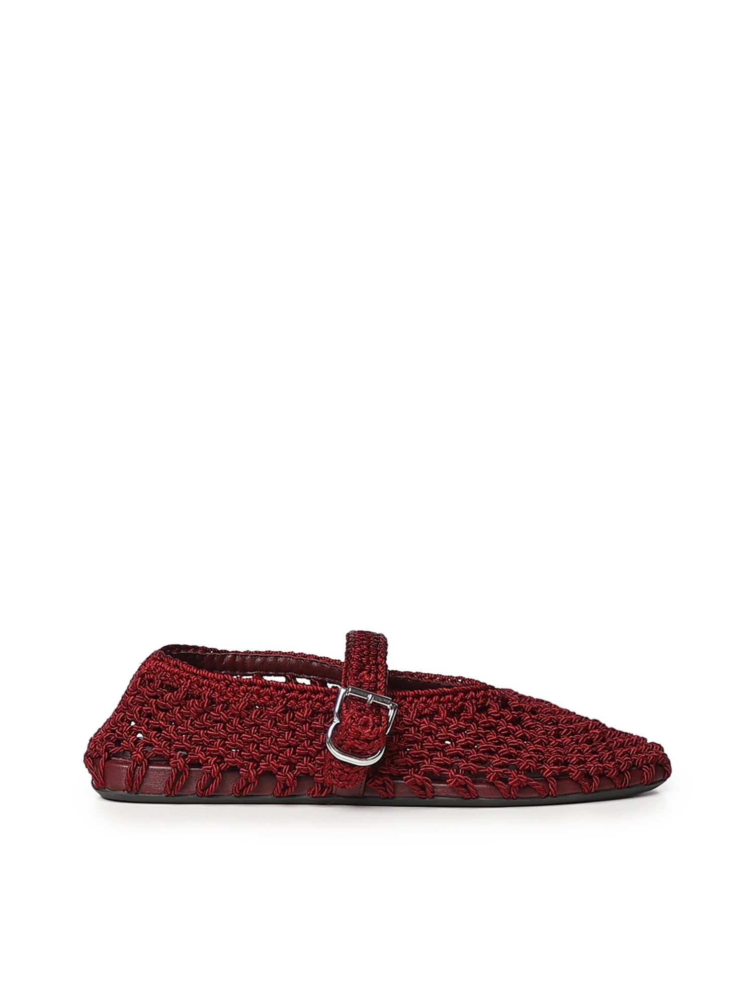 Ballerine flat in cordino di satin AA3A029I202 332 ALAIA 