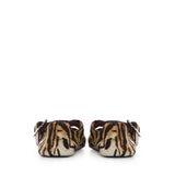 Ballerine incrociate in cavallino AA3A046I105 113 ALAIA 